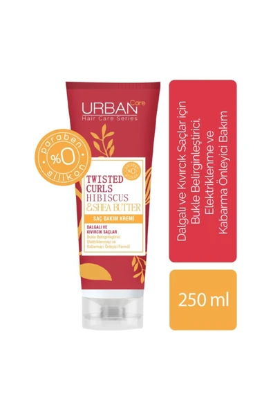 Curl Hıbıscus Water Shea Butter Saç Kremi 250 ml - Resim 3
