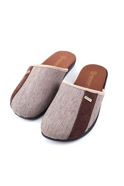 Monalisa Home Lüks Gösterişli Kahverengi 42 Numara Terlik ürün görseli