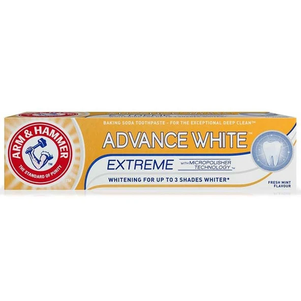 Arm&Hammer Advance White 3 Tona Kadar Beyazlatıcı Diş Macunu 75ml ürün görseli
