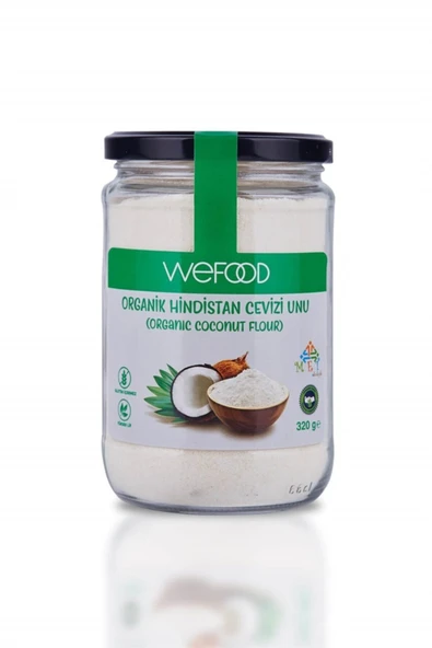 Wefood Organik Glütensiz Hindistan Cevizi Unu 320 Gr ürün görseli
