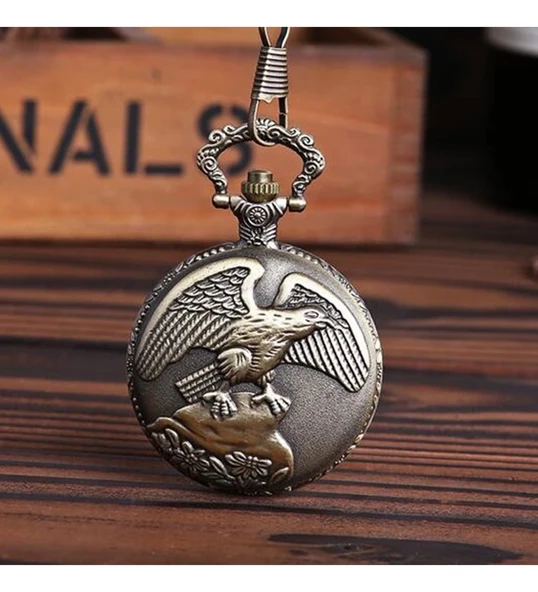 Kartal'lı Köstekli Saat Alk2616 ürün görseli 1