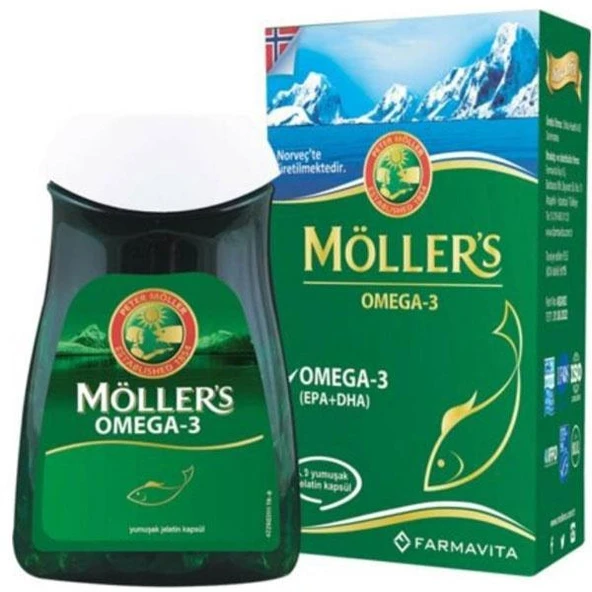 Möllers Omega 3 Balık Yağı 30 Kapsül ürün görseli
