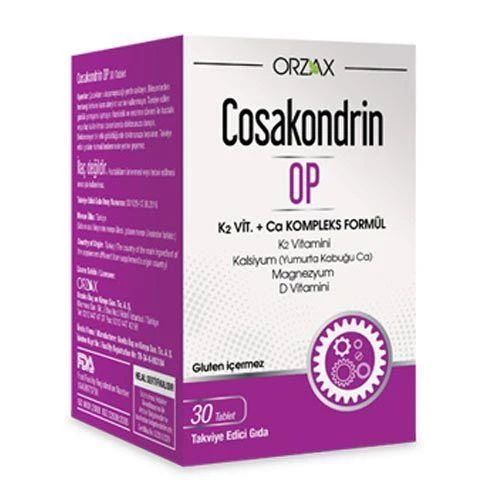 Orzax Cosakondrin-Op 30Tablet ürün görseli