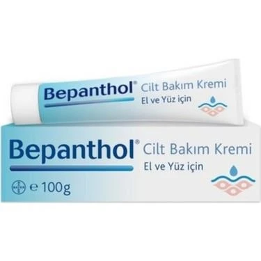 Bepanthol El ve Yüz İçin Nemlendirici Cilt Bakım Kremi 100 gr ürün görseli