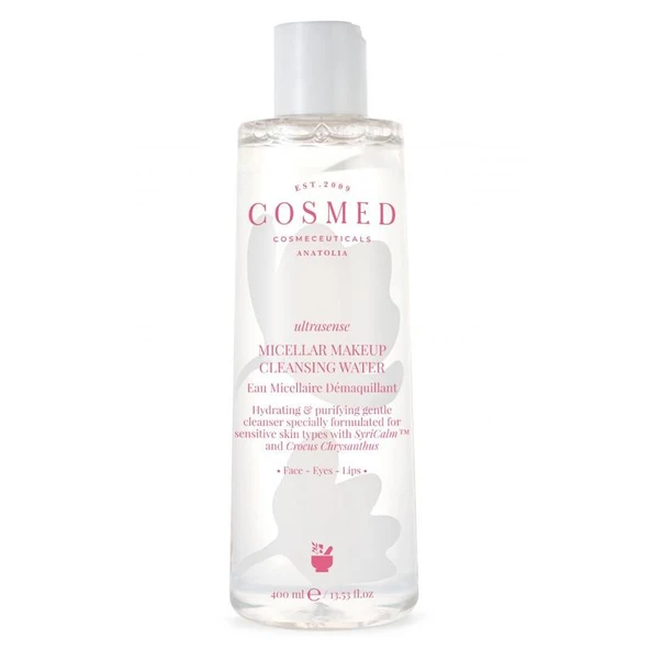 Cosmed Micellar Ultrasense Makyaj Temizleme Suyu 400 ml ürün görseli 1
