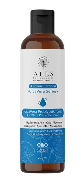 Alls Biocosmetics CicaVera Prebiyotik Tonik 200 ml ürün görseli