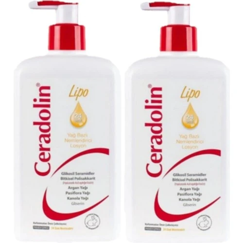 Ceradolin Lipo Yağ Bazlı Nemlendirici Losyon 500 ml x 2 Adet - Resim 2