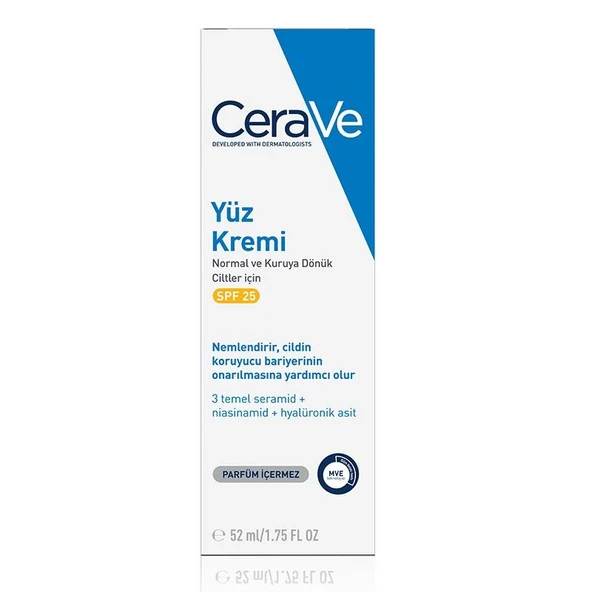 CeraVe Yüz Kremi SPF 25 52 ml ürün görseli 1