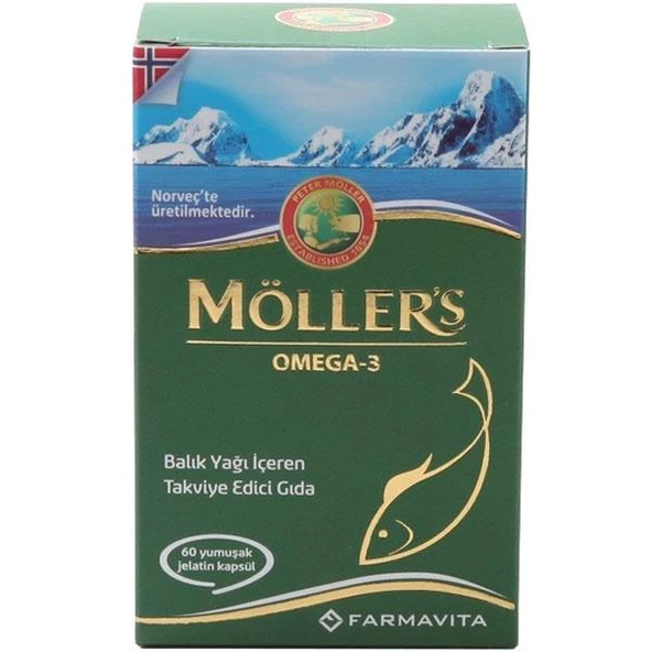 Möllers Omega 3 Balık Yağı 60 Kapsül ürün görseli