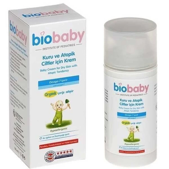 Biobaby Kuru ve Çok Kuru Ciltler İçin Krem 100 ml ürün görseli 1