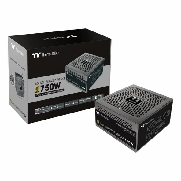 Thermaltake Toughpower GF A3 750W 80+ Altın Modüler Güç Kaynağı ürün görseli 1