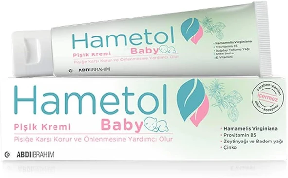 Hametol Baby Bez Bölgesi Bakım Kremi 30 g - Diş Beyazlatıcı Köpük Hediye ürün görseli