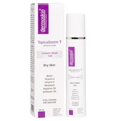 Dermoskin Topicalbiotin T Kuru Ciltler İçin Bakım Kremi 50 ml ürün görseli