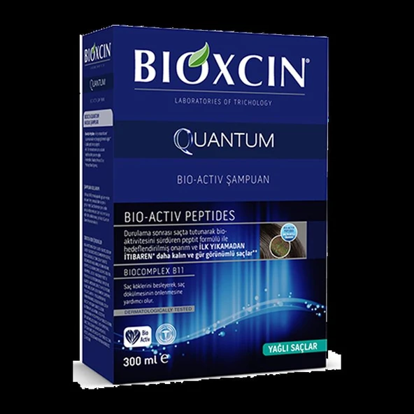 Bioxcin Quantum Yağlı Saçlar İçin Şampuan 300ml ürün görseli 1