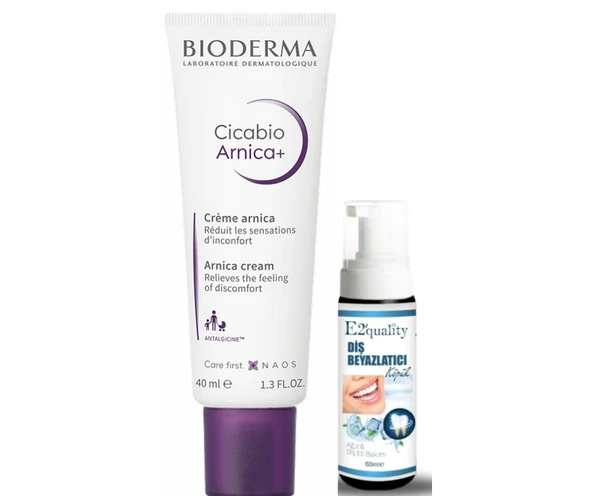 Bioderma Cicabio Arnica 40ml- Diş Beyazlatıcı Köpük Hediye ürün görseli 1