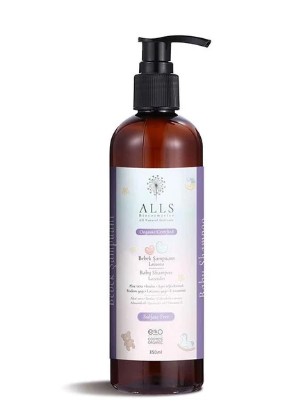 Alls Biocosmetics Organik Lavantalı Bebek Şampuanı 350 ml ürün görseli 1
