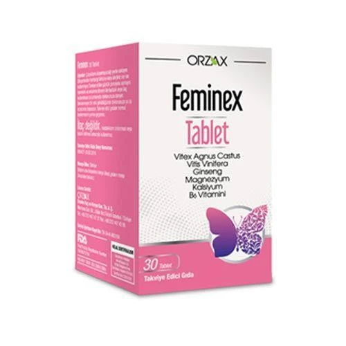 Orzax Feminex 30 Tablet ürün görseli
