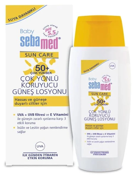 Sebamed Bebek SPF 50 Güneş Losyonu 150 ml ürün görseli 1