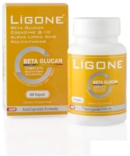 Ligone Beta Glucan Probiotic Multivitamin 60 Kapsül ürün görseli