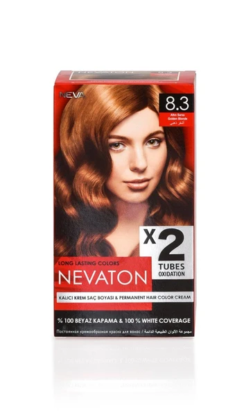 Nevaton Kalıcı Krem Saç Boyası 8.3 Altın Sarısı ürün görseli