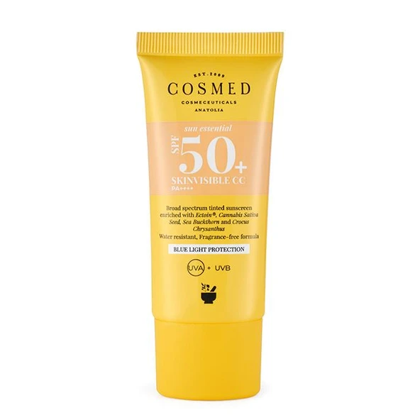 Cosmed Sun Essential SPF50+ Skinvisible CC Krem 30 ml - 1