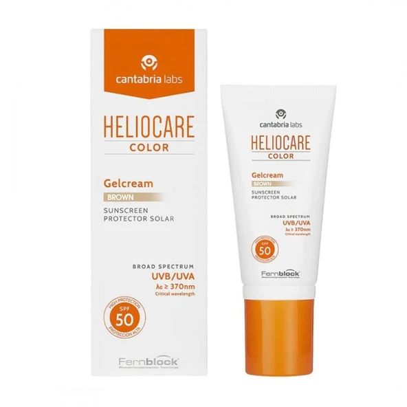 Heliocare Color Gelcream Brown Renkli Güneş Kremi Spf 50 50 ml ürün görseli 1