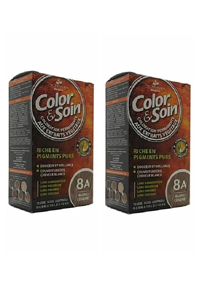 Organik Saç Boyası 8A Sarı Cazibesi 2 Adet 35257275393520 ürün görseli