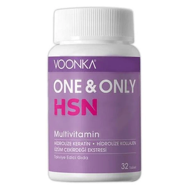 Voonka One And Only HSN Multi̇vi̇tami̇n 32 Tablet ürün görseli