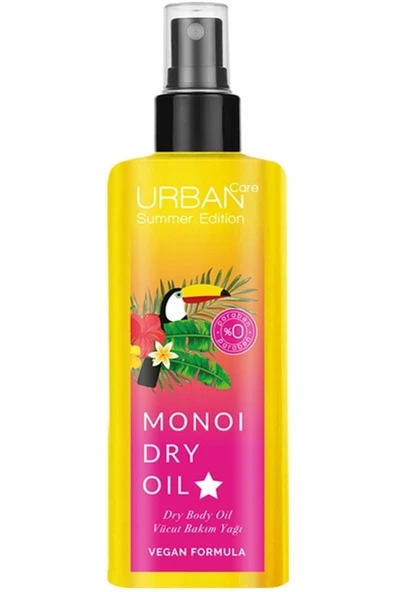 Summer Body-monoi Yağı Içeren Süper Besleyici Ve Nemlendirici Kuru Vücut Yağı 150ml