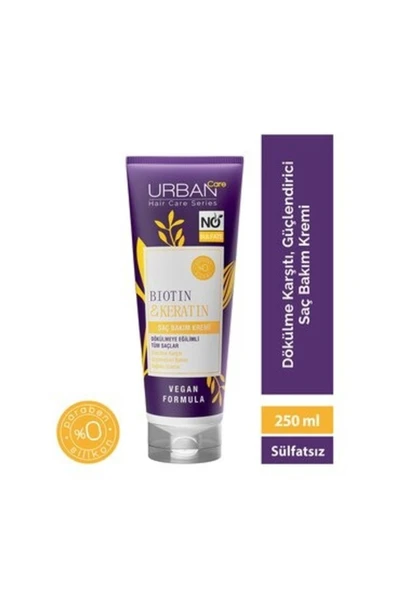 Sülfatsız Vegan Güçlendirici Saç Kremi 250 ml ürün görseli