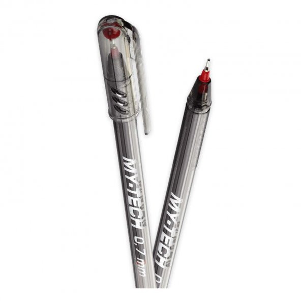 Tükenmez Kalem Kırmızı Renk 5 Adet 0.7mm Pensan My-Tech Tükenmez Kalem 0.7mm Kırmızı Pensan 2240