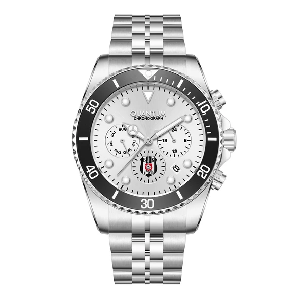 QUANTUM ERKEK SAAT 3XOM/B1089.330 BEŞİKTAŞ TARAFTAR SAATİ - Resim 2