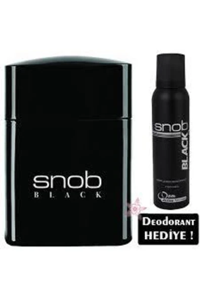Orıjınal Black Erkek Parfüm Seti 100ml Edt + 150ml Snop Deodorant ürün görseli 1