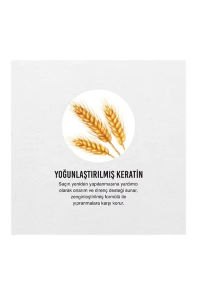 Intense and Keratin Sıvı Saç Kremi 200 ml - Resim 5