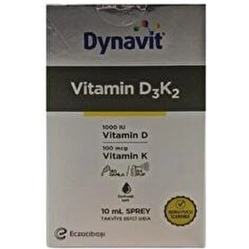 Eczacıbaşı Dynavit Dynavit Vitamin D3k2 10 Ml Sprey ürün görseli 1