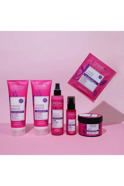 Vegan Kuru Mat Cansız Saçlar İçin Keratinli Onarıcı Pürüzsüzleştirici Saç Kremi 250 ml - Resim 3