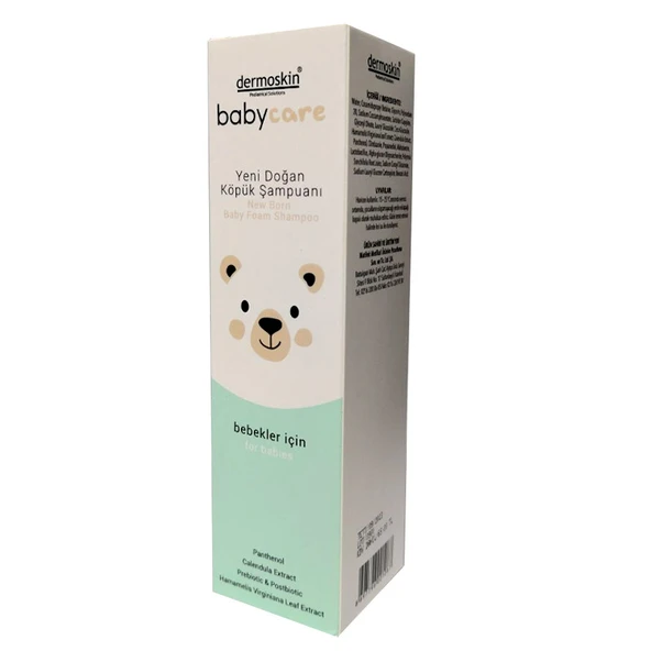 Dermoskin BabyCare Yeni Doğan Köpük Şampuanı 200 ml ürün görseli 1
