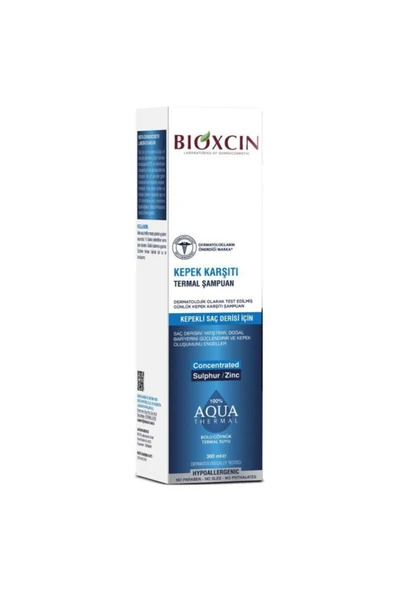 Bioxcin Aqua Thermal Kepek Karşıtı Şampuan 300ml ürün görseli 1