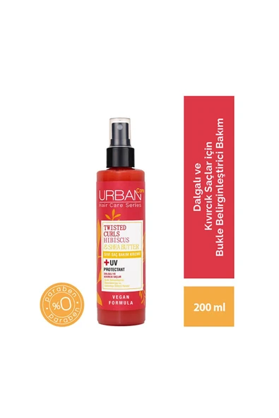Sıvı Saç Kremi Twisted Curls Hibiscus & Shea Butter 200 Ml ürün görseli 1