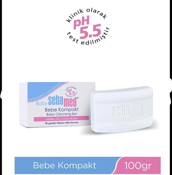 Sebamed Bebe Sabun Kompakt 100 gr ürün görseli 1