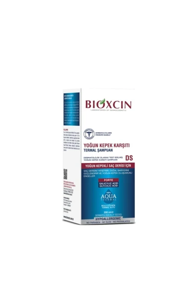 Bioxcin Aqua Thermal Yoğun Kepek Karşıtı Saç Bakım Şampuanı Ds 200ml ürün görseli 1