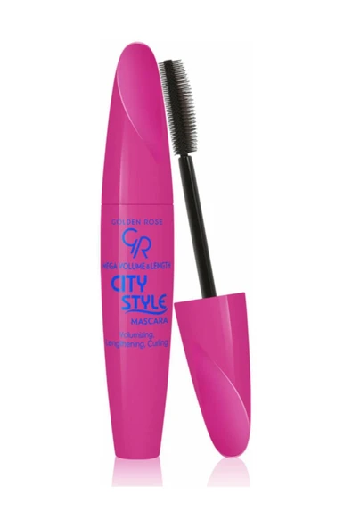 Golden Rose Siyah Mega Volume & Length City Style Mascara ürün görseli
