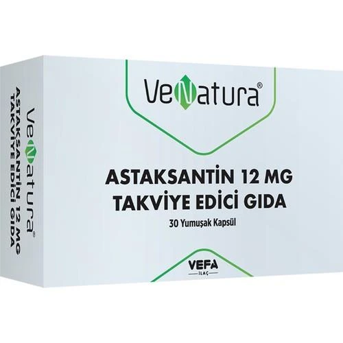VeNatura Astaksantin Takviye Edici Gıda 30 Yumuşak Kapsül ürün görseli