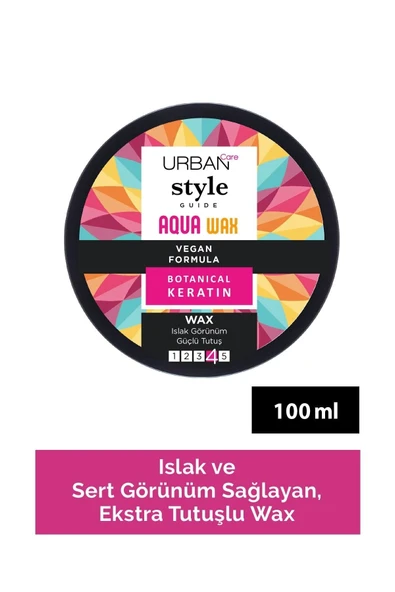 Style Guide Islak Görünüm Sağlayan Wax - Güçlü Tutuş - Vegan - 100 ml ürün görseli