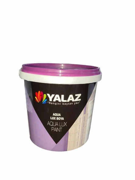 Yalaz Su Bazlı Mat Beyaz İç Dış Boya 0,75 Litre ürün görseli