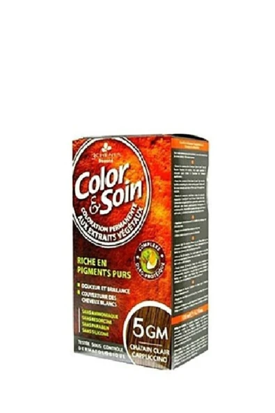 Color And Soin Tamamen Bitkisel Organik Saç Boyası 5gm - Açık Kahverengi ürün görseli