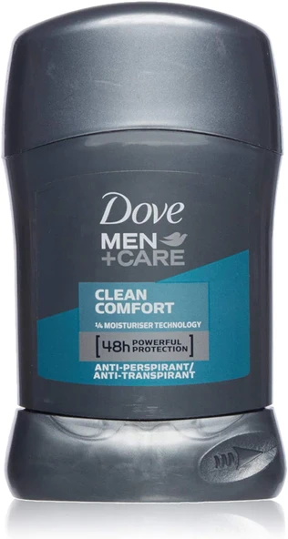 Dove Men Clean Comfort Stick Deodorant 50 ml ürün görseli 1