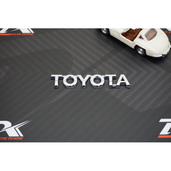 Toyota Bagaj 3M 3D Krom ABS Logo Amblem - 2