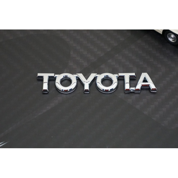 Toyota Bagaj 3M 3D Krom ABS Logo Amblem - 3