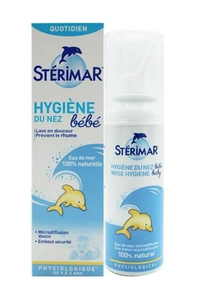 Sterimar Baby Doğal Deniz Suyu Burun Spreyi 100 ml ürün görseli 1
